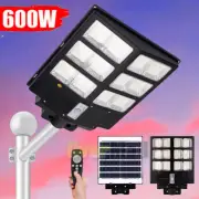 600W Solar Outdoor Garden Security Lamp Powered PIR Motion Sensor Wall Lights