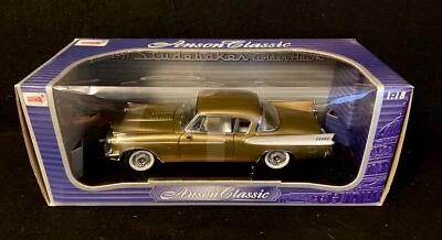 1957 Studebaker Golden Hawk - Anson Classic - Die-cast - 1/18 Scale