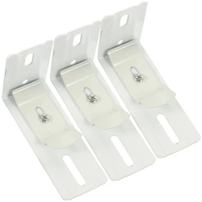 3Pairs Vertical Blinds Bracket for Curtain Rods and Vertical Blind Installation