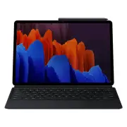 Samsung Galaxy Tab S7+ Plus 12.4 Book Cover Keyboard EF-DT970UBEGWW - Black