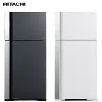HITACHI 日立 RG599B 冰箱 2門 570L 琉璃材質門扉，觸碰式操作面板