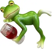 Frog Planter Pot Hanger,Resin Frog Flower Pot Hugger Cute Planter Pot Hanger - Climbing Frog Figurine Animal Creative Garden Decor for Garden