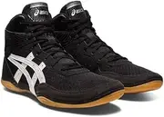 ASICS MATFLEX 7 Men's Wrestling Boxing Shoes 1081A051-001 001: BLACK/WHITE 31.5