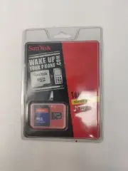 SanDisk MicroSD Card 1GB with Micro to SD Adapter