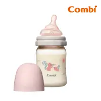 在飛比找PChome24h購物優惠-Combi 真實含乳寬口PPSU奶瓶 160ml 粉