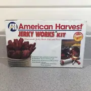 American Harvest Jerky Works Kit Gun BJW-1 Dehydrator Deer Elk Beef Vtg NOS