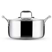 Wonderchef Nigella Stainless Steel Casserole Triply with Lid 24 cm 4.8L
