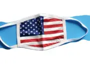 Unisex Protection Face Mask American Flag reusable washable