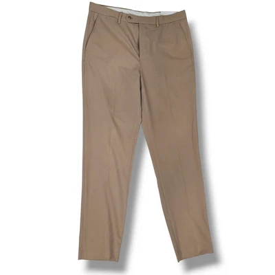 Nautica men's camel brown bi-stretch performance men's dress pants