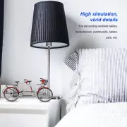 Tandem Mini Bicycle Model Simulation Alloy Bike Model For Home Office Decor ◈