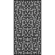 Jack Matrix 2410 x 1205mm Charcoal Tessellation Screen With Frame