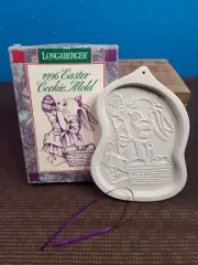Longaberger 1996 Easter Cookie Mold New In Box