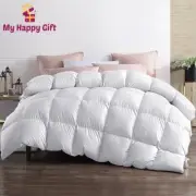 Giselle Goose Down Feather QUEEN Size Quilt 700GSM Blanket Duvet All Season