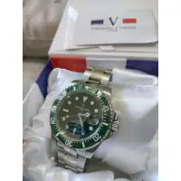 在飛比找蝦皮購物優惠-Valentino范倫鐵諾  綠水鬼 石英鋼錶 保固 全新