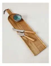 [Heritage] Provence Serving Paddle Board Set of 4 in Natural