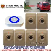 DAKOTA ALERT DCMA-4K PLUS WIRELESS ALARM + RELAYS + 12V OUTPUT - 6 SENSORS