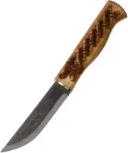 Condor Norse Dragon Camping Knife Hunting Scandi Edge Fixed Blade Leather Sheath