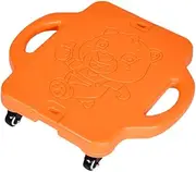Scooter Board with Casters Designed for Children in Indoor and Outdoor Settings
