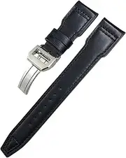 [KLVN] 20mm Genuine Leather Watchband For IWC Big Pilot Watch Mark 18 Spitfire Hamilton Cowhide Soft Watch Strap