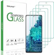 beukei (4 Pack) Compatible for Samsung Galaxy S20 FE 5G / Galaxy S20 FE 5G UW [ Not Fit S20/S21FE/S21] Screen Protector Tempered Glass,Touch Sensitive,Case Friendly, 9H Hardness