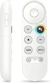 Upgrade Voice Remote for Google Chromecast 4k Snow TV, G9N9N Replacement Remote Control, GA01920-US, GA01409-US, GA01923-US, GA01919-US (Only for Snow Chromecast Google)