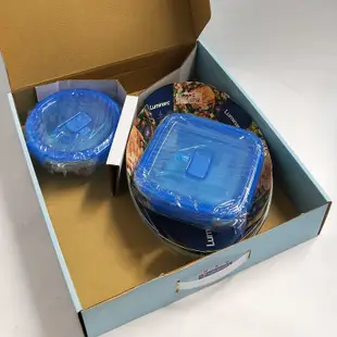 法國【Luminarc樂美雅】強化玻璃微波烤盤保鮮盒