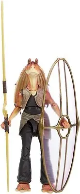 Star Wars Black Series Deluxe Jar Jar Binks 6-Inch Action Figure Free Shipping