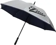 Fira Tennis, Tennis, Golf, Multi-Sports, Sun or Rain, UV Protection, Light Blocking, Parasol, Long Umbrella, 25.6 inches (65 cm), Gray, gray, Free Size