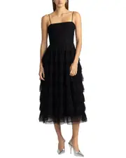 Zac Posen Layered Tulle Dress