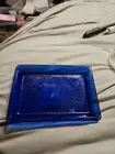 Rare Colbalt Blue Glasd Pioneer Women Soap