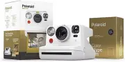 Polaroid Now I-Type Instant Camera White+Gold Film Bundle Everything Box 6185