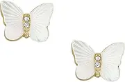 Fossil Women's Sterling Silver or Stainless Steel Stud Earrings for Women