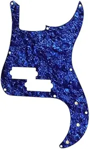 ａ aternee Guitar Pickguard Musical Instrument Accessory Fashion Repairing Replacement Maintenance Practical Pick Guard Scratch Plate, Blue