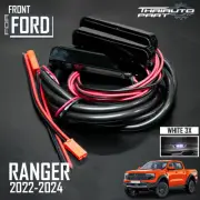 3PCs White LED Front Grille Light For Ford Ranger Raptor P703 NEXT-GEN 22-24