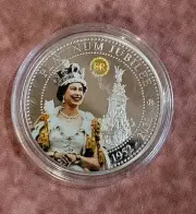 Elizabeth II Platinum Jubilee Proof Coinby Bradford Exchange. (A)