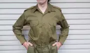 AUSTRALIAN ARMY COMBAT SHIRT VIETNAM WAR - MEDIUM REPRODUCTION NEW MADE
