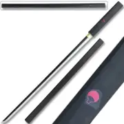 Hand Made Black Sasuke Kusanagi Steel Ninja Sword Katana Cosplay Straitblade