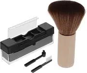 CRAFTHROU 1 Set Vinyl Record Cleaning Brush Vinyl Cleaning Brush Record Cleaning Machine Vinyl Records Cleaner Vinyl Record Cleaner Kit Vinyl Record Brush Vinyl Records Cleaning Brush Wood