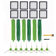 Hepa Filter Brush Roll for iRobot Roomba i7 E5 E6 i3 Series Robot Vacuum Cleaner Replacement Spare Parts Accessories As Shown