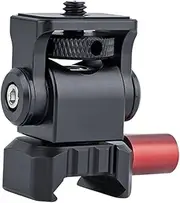 Hjdlhx Camera Monitor Mount 1/4" Screw Adapter for Flash and Video Filming