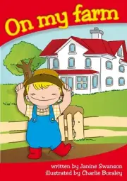 Personalised Childrens Story Book, Personalised Book, Kids Books (ON MY FARM)