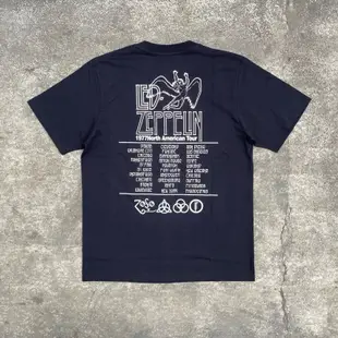 Led ZEPPELIN USA TOUR 1997 T 恤黑色 KAOS 錶帶