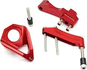WILRAY CNC Motorcycle Steering Stabilizer Damper for S&uzuki GSXR600 GSXR 750 K4 GSXR 1000 2001-2004 Mounting Bracket Support Kit