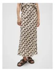 [Seed Heritage] Skirt in Chain Geo