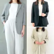 UNIQLO KANDO Jacket Relaxed fit Women's 3 Colors Gray/Black/Beige XS-3XL