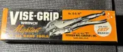 Vise Grip USA Nos Peterson MFG 10R 10” Locking Plier Vintage Package Rare Box