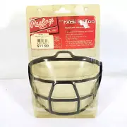 Rawlings Batter’s Helmet Face Guard Baseball / Softball Black with Brackets