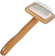 Yardwe Dog Grooming Hair Brush Comb Slicker Brush for Poodle Deshedding Grooming Tool Safe Gentle Skin