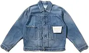 [Johnbull] John Bull Jean Jacket Men's Denim Jacket, indigo blue 2, L