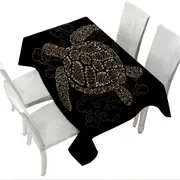 Golden Turtle Tablecloth